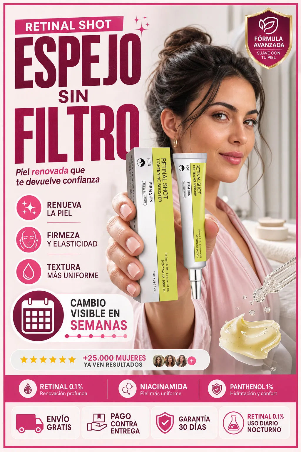 CREMA FACIAL RETINAL