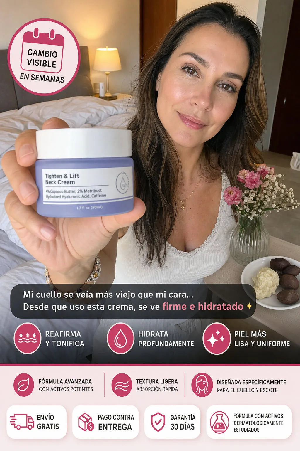 ¿Tu cuello está empezando a revelar tu edad?